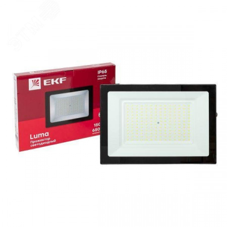 Прожектор светодиодный СДО-3007 150Вт 6500К IP65 LUMA EKF