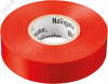 Изолента ПВХ красная 15мм 10м NIT-B15-10/R