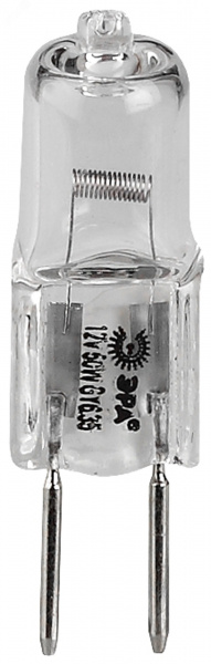 Лампа накаливания галогенная GY6.35-JCD-50W-230V (галоген, капсула, 50Вт, нейтр, GY6.35) (100/1000/35000)