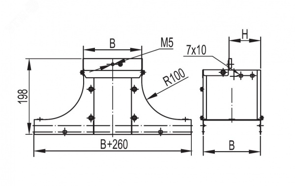 Трансформатор тока CT165 2000A, класс 0.2, 20ВА