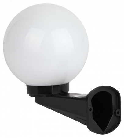Светильник настенный НБУ 01-60-201 шар опаловый IP44 Е27 max60Вт d200mm с настенным крепежом