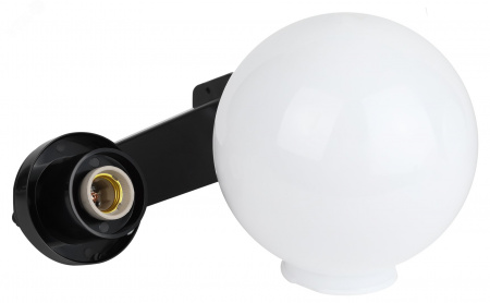 Светильник настенный НБУ 01-60-201 шар опаловый IP44 Е27 max60Вт d200mm с настенным крепежом