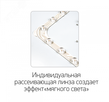 Светильник светодиодный ДБО-48w OPAL 6500К белый 3840Лм IP20 JazzWay