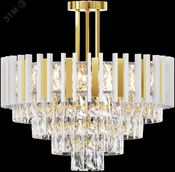 Люстра Nicole 1041-308 8 х Е14 40 Вт хрусталь (Б0061204)