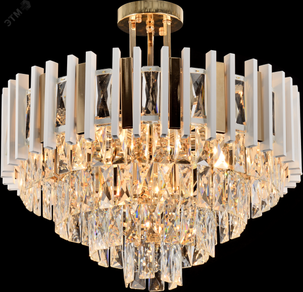 Люстра Nicole 1041-308 8 х Е14 40 Вт хрусталь (Б0061204)