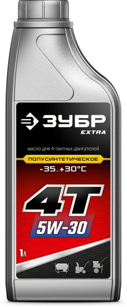 Полусинтетическое масло для 4-тактных двигателей EXTRA 4Т-5W30, 1 л
