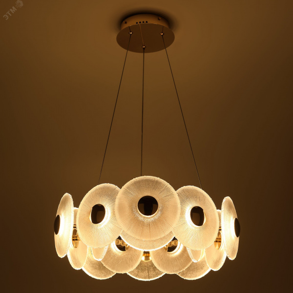 Люстра светодиодная LED 30Вт 3000K 6134-101 Helena дизайн Rivoli