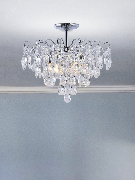 Люстра Lieselotte 1033-306 6 x E27 60 Вт хрусталь классика