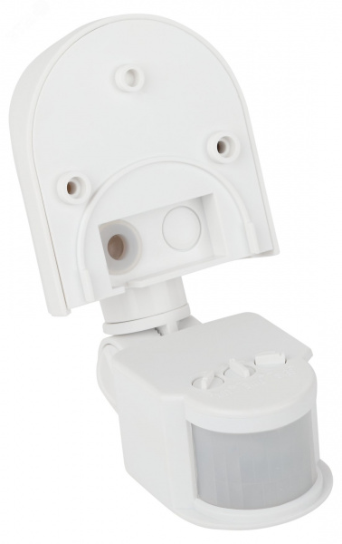 Датчик движения настенный 1200Вт IP-44 12м MD 04