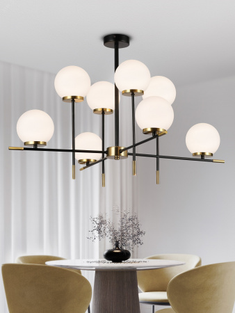 Люстра Hayley 5101-308 8 х Е27 40 Вт лофт - кантри