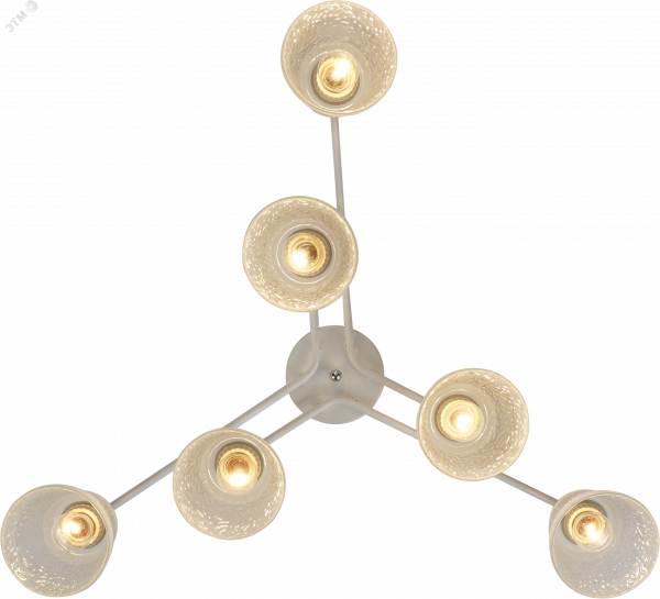Люстра Constance 3155-306 6 х Е27 60 Вт модерн Rivoli (Б0059261)