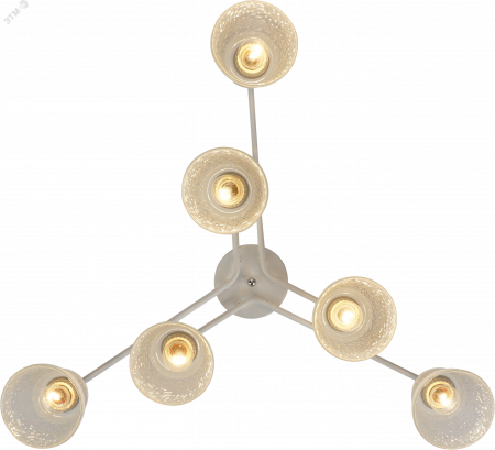 Люстра Constance 3155-306 6 х Е27 60 Вт модерн Rivoli (Б0059261)