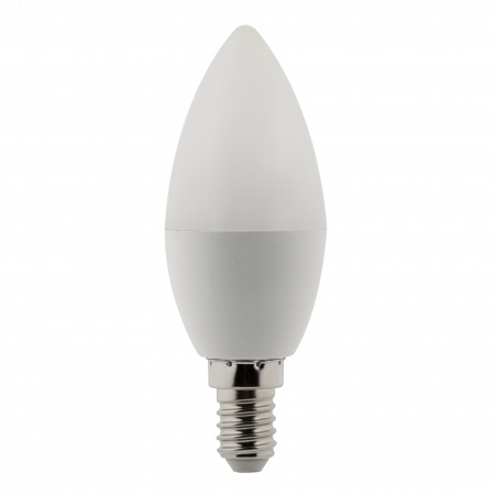 Лампа светодиодная LED 10 Вт 800Лм 4000К свеча нейтральный E14 220-240В LED B35-10W-840-E14 Red Line