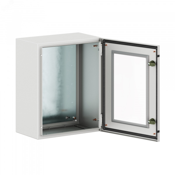 Корпус навесной уличный ST Outdoor с М/П с прозрачной дверью ВxШxГ 500x400x250 мм, IP66