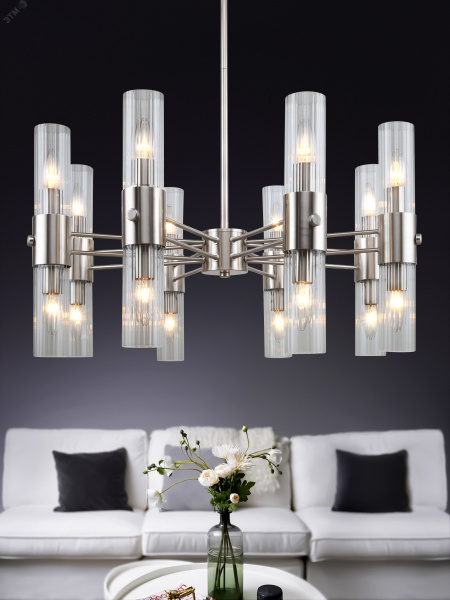 Люстра Delia 3146-306 16 х Е14 40 Вт модерн