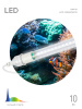Фитолампа для растений светодиодная FITO-15W-Ra90-Т8-AQUA для аквариума, 15 Вт, полный спектр