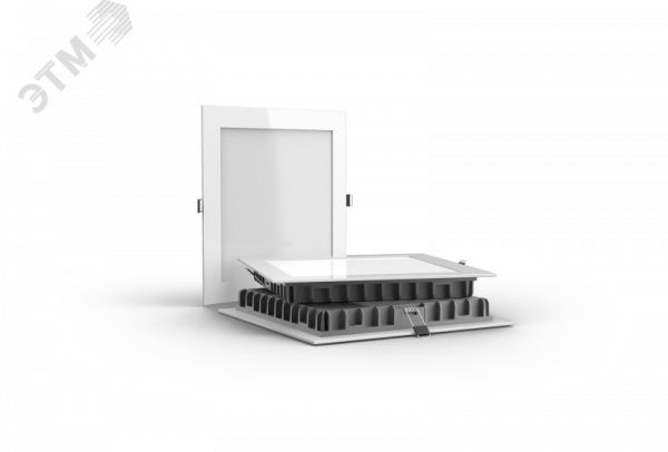 Светильник светодиодный Downlight встраиваемый 12вт IP44 950Лм 3000К 110*110*25 квадрат