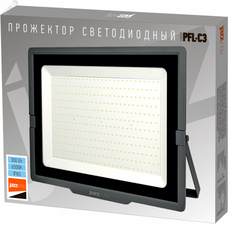 Прожектор светодиодный ДО-300Вт 6500К 30000Лм IP65 JazzWay