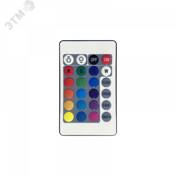 Прожектор светодиодный LED ДО PFL-30W RGB-RC черный IP65 JazzWay