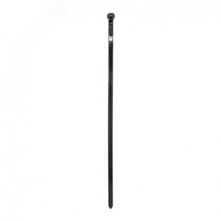 Хомут P6.6 с двойным замком, черный 4,8x250