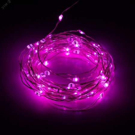 Гирлянда Нить с пультом, RGB, 5 м, 220 V, с таймер, с музыкой, с упр. через моб. прилож., длина провода ЕGNIG - PU