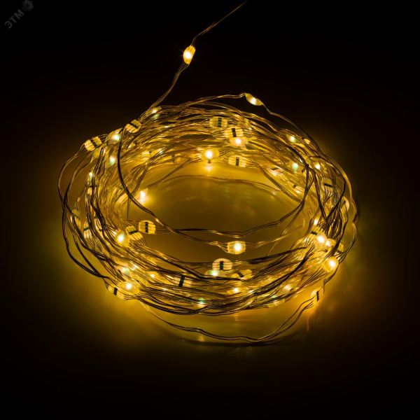 Гирлянда Нить с пультом, RGB, 5 м, 220 V, с таймер, с музыкой, с упр. через моб. прилож., длина провода ЕGNIG - PU