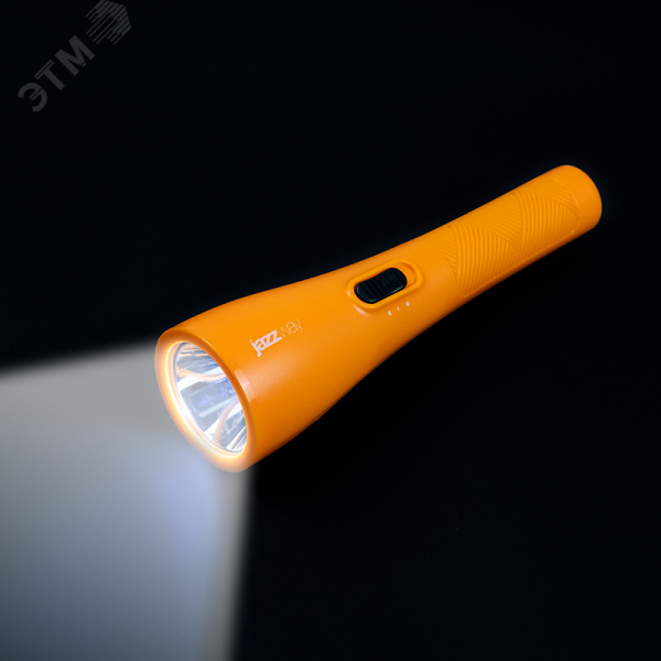 Ручной светодиодный фонарь оранжевый Accu2-L1W-og Li-Ion JAZZway