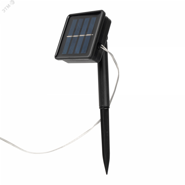 Солнечная светодиодная гирлянда SLR-G06-100W холодный белый свет 100 LED ФАZА