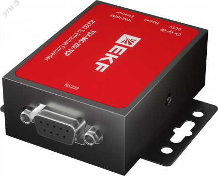 Преобразователь 1-портовый RS-232 в Ethernet, EKF, MC-232-TCP TSX EKF