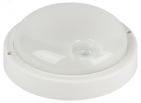 Светильник ЖКХ LED SPB-201-3-65K-012 12Вт 6500K 1140Лм IP65 с ИК датчиком движения