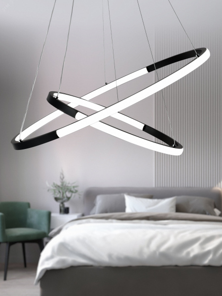 Светильник потолочный светодиодный Lauren 6105-101 LED 4100К - 4300К 86 Вт модерн с пультом