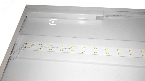 Светильник светодиодный ДВО/ДПО SPO-6-72-4K-P 72Вт 4000К 6500Лм IP40 595х595 призма с проводом
