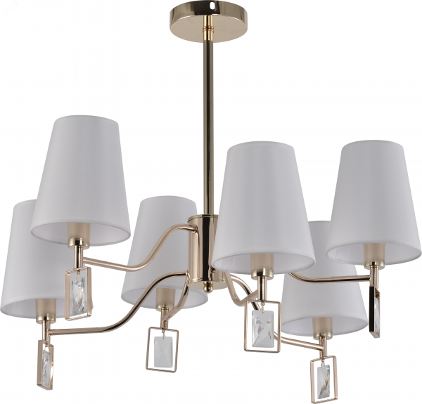 Люстра Cristal 2095-306 6 х Е14 40 Вт классика Rivoli (Б0062113)