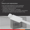 Хомут P6.6 маркировочный, белый 2,5x110, горизонтальная табличка над замком 20x9