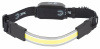 Фонарь налобный светодиодный 5Вт 350Лм IP40 SMD+COB 3 режима аккумуляторный GA-807 Кибер miscro USB