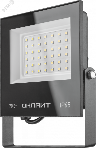 Прожектор светодиодный ДО-70w OFL-03-70-6.5K-BL-IP65-LED ОНЛАЙТ