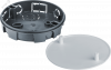 Коробка NSS-DB-SW-68-15-BL распаячная скрытого монтажа для твердых стен с крышкой черная d68х15