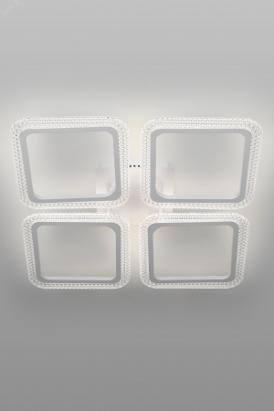 Светильник потолочный светодиодный Nikki 6112-106 104 Вт LED 2800К - 6200К модерн с пультом Rivoli (Б0060852)