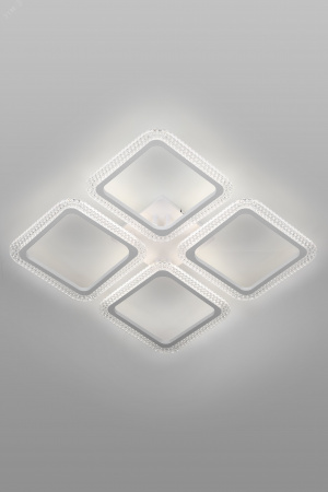 Светильник потолочный светодиодный Nikki 6112-106 104 Вт LED 2800К - 6200К модерн с пультом Rivoli (Б0060852)