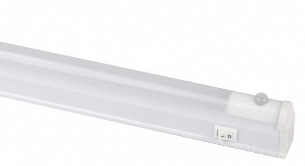 Светильник светодиодный линейный LLED-02-12W-4000-MS-W с датчиком движения
