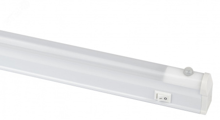 Светильник светодиодный линейный LLED-02-12W-4000-MS-W с датчиком движения