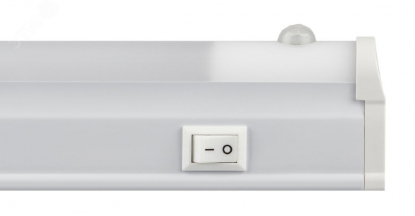 Светильник светодиодный линейный LLED-02-12W-4000-MS-W с датчиком движения