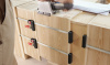 Струбцина UniKlamp корпусная легкая 300/80, усилие: 1.5 кН