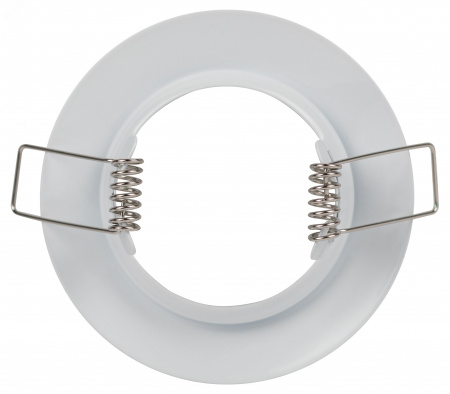 Светильник штампованный MR16,12V/220V, 50W белый ST3 WH