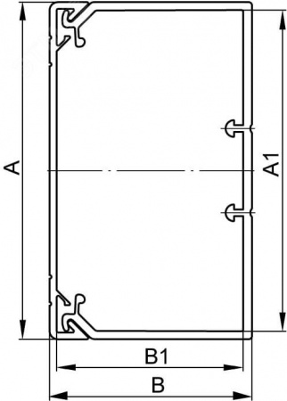 Кабель-канал 120х60 ТА-GN IN-Liner