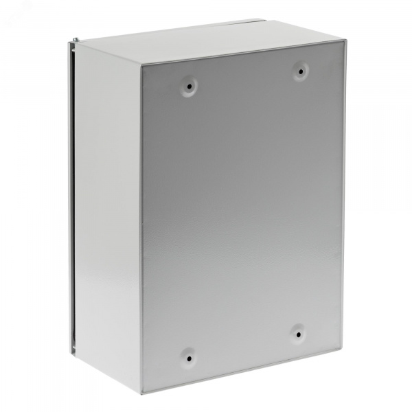 Корпус металлический ЩМПг-04 с окном (400х300x175) IP54 У2 серый SIMPLE
