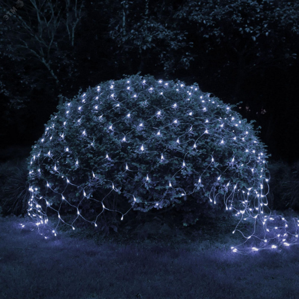 Сеть 150 LED на солнечной батарее холодный свет 2м*1,35м ERASS024-15