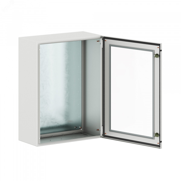 Корпус навесной уличный ST Outdoor с М/П с прозрачной дверью ВxШxГ 800x600x300 мм, IP66