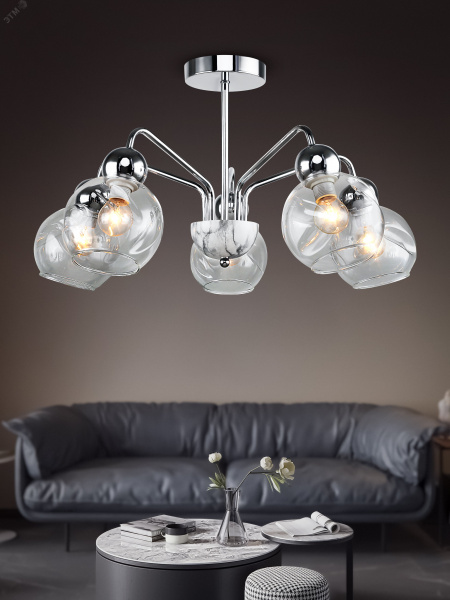 Люстра Dena 3147-305 5 х Е14 40 Вт модерн