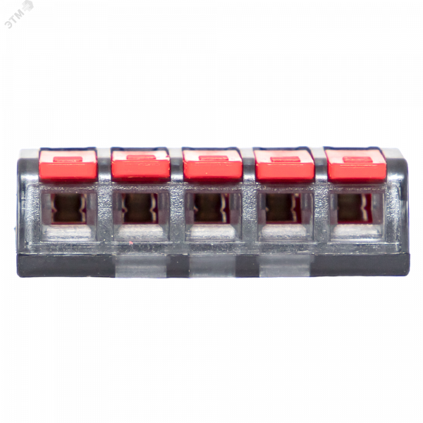 Клемма СМК 221-415 5 отверстий 0.2-4.0 мм2  PROxima